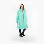AKH Fashion 1424 Coat, Mint Green
