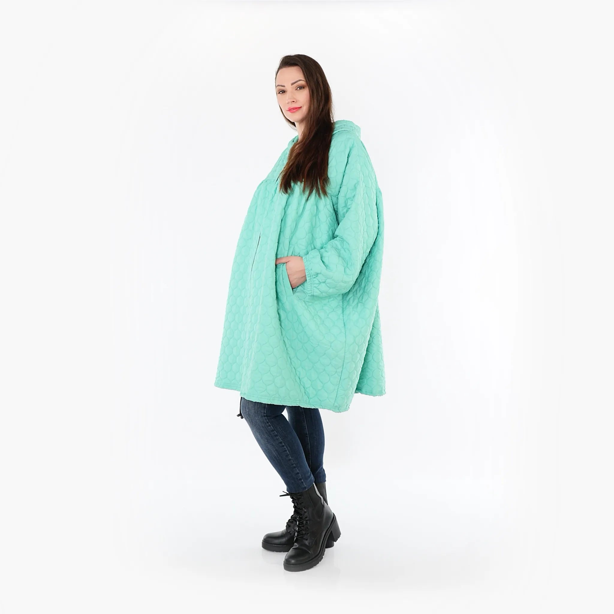 Veste AKH Fashion 7045, vert menthe