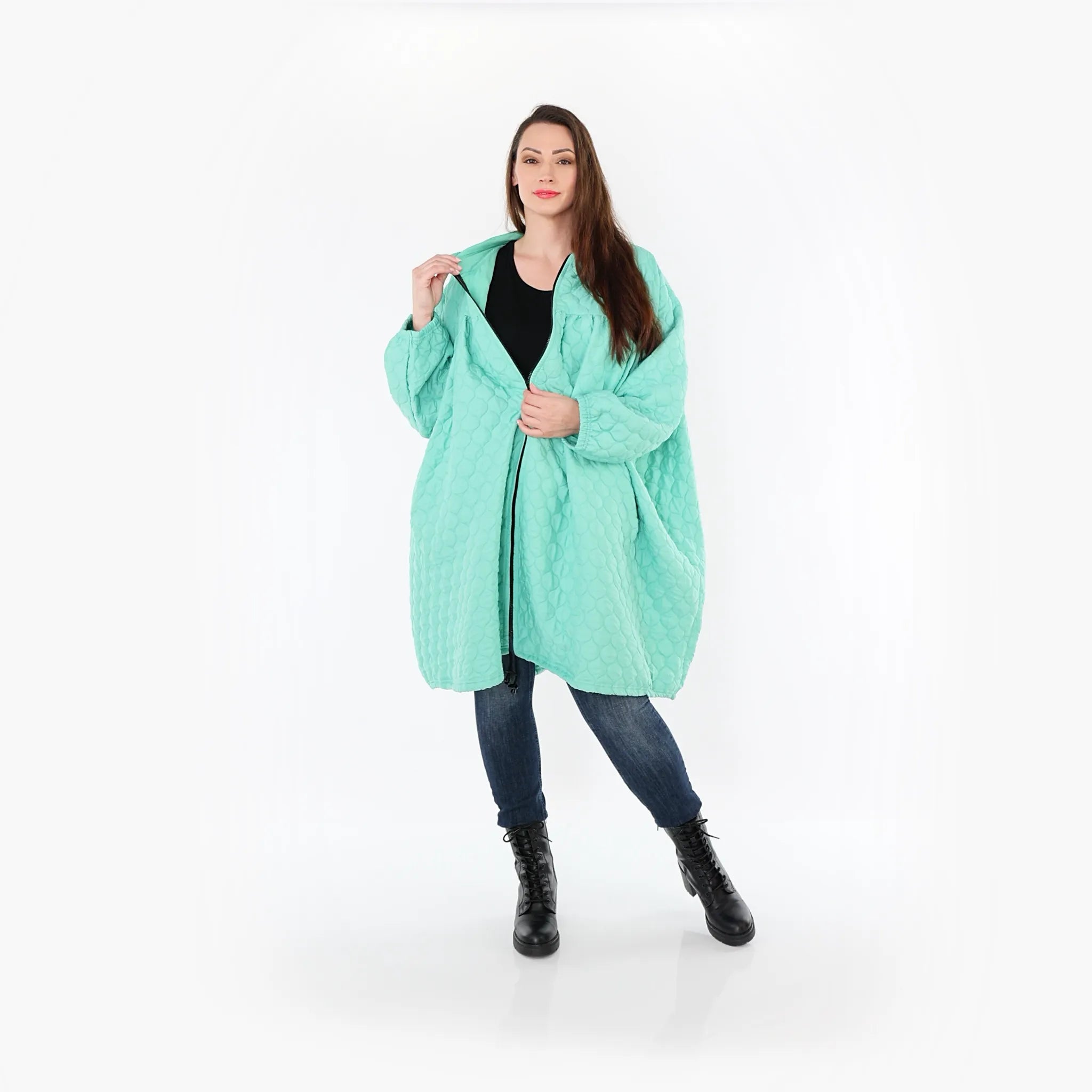 Veste AKH Fashion 7045, vert menthe