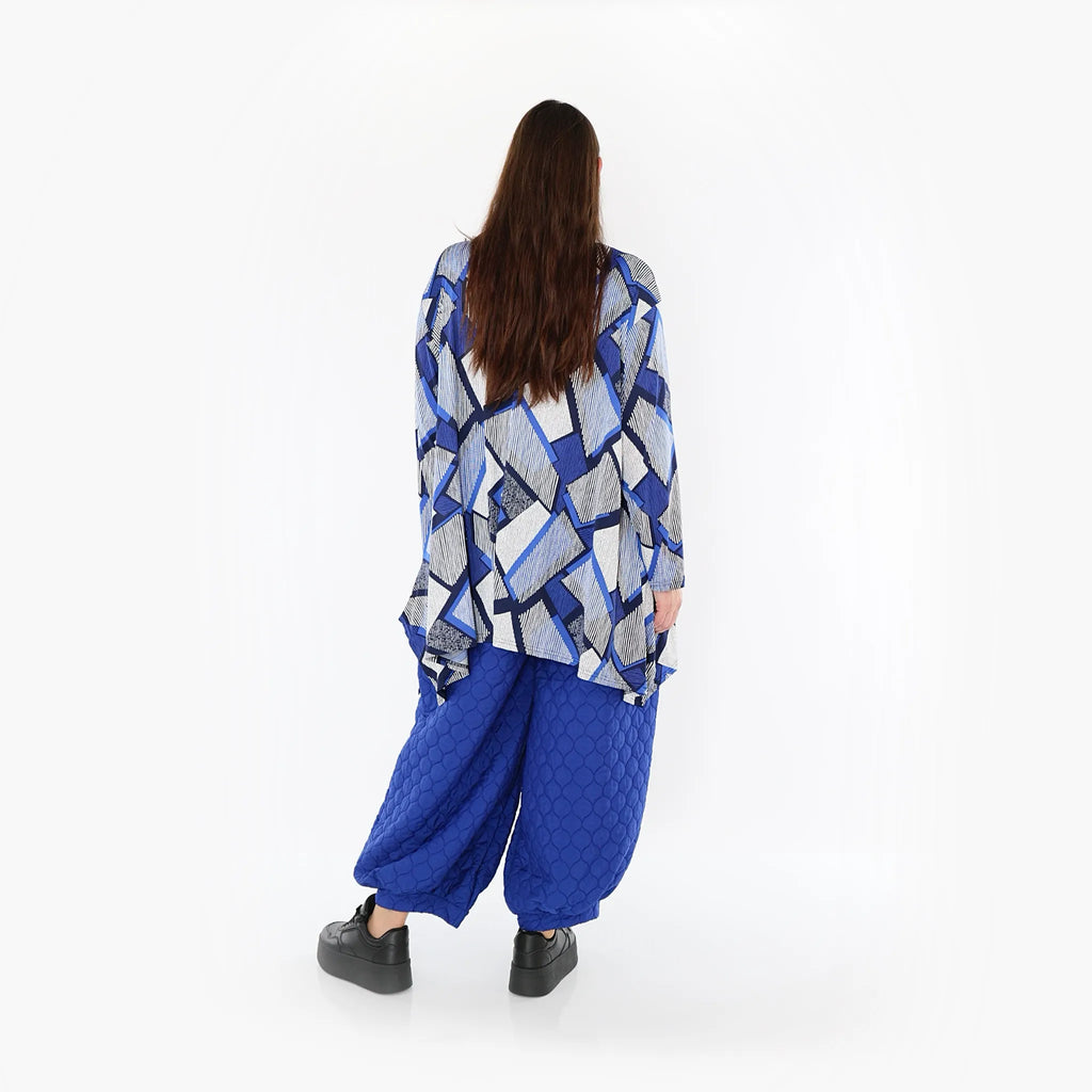 AKH Fashion Hose 8067 Cloudy, Royalblau