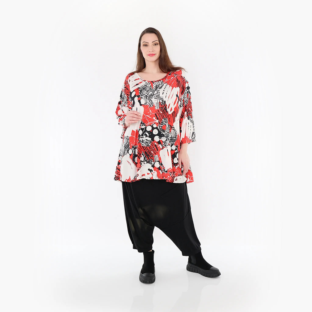 AKH Fashion Shirt 1892 Whisper, Rot/Weiß/Schwarz