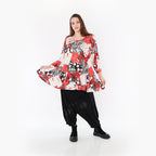 AKH Fashion Shirt 1892 Whisper, Rot/Weiß/Schwarz