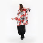 AKH Fashion Shirt 1892 Whisper, Rot/Weiß/Schwarz