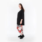 AKH Fashion Hose 6813 Whisper, Rot/Weiß/Schwarz