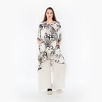 AKH Fashion Shirt 6837 Whisper, Beige/Weiß/Schwarz