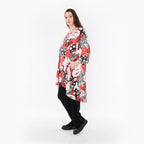 AKH Fashion Shirt 6837 Whisper, Rot/Weiß/Schwarz