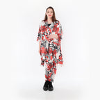 AKH Fashion Jacke 6970 Whisper, Rot/Weiß/Schwarz