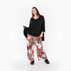 AKH Fashion Hose 8069 Whisper, Rot/Weiß/Schwarz