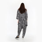 AKH Fashion Shirt 1892 Midnight, Schwarz/Weiß
