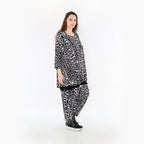 AKH Fashion Shirt 1892 Midnight, Schwarz/Weiß