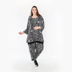AKH Fashion Shirt 1892 Midnight, Schwarz/Weiß
