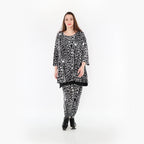 AKH Fashion Shirt 1892 Midnight, Schwarz/Weiß