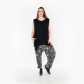 AKH Fashion Hose 6813 Midnight, Schwarz/Weiß