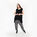AKH Fashion Hose 6813 Midnight, Schwarz/Weiß
