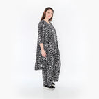 AKH Fashion Shirt 6837 Midnight, Schwarz/Weiß
