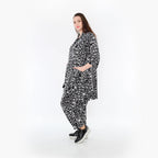 AKH Fashion Jacke 6970 Midnight, Schwarz/Weiß
