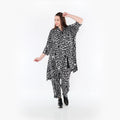 AKH Fashion Jacke 6970 Midnight, Schwarz/Weiß