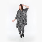 AKH Fashion Jacke 6970 Midnight, Schwarz/Weiß