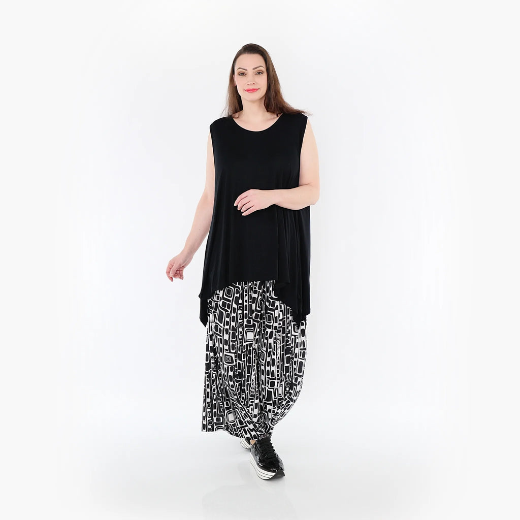 AKH Fashion Hose 8069 Midnight, Schwarz/Weiß