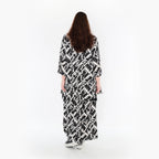 Chemise grande taille AKH Fashion 1892, noire et blanche