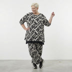 AKH Fashion Shirt 1892 Ripple, Schwarz/Weiß
