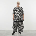 AKH Fashion Shirt 1892 Ripple, Schwarz/Weiß