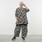 AKH Fashion Shirt 1892 Ripple, Schwarz/Weiß