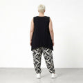 AKH Fashion 6813 Trousers, Black and White