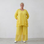AKH Fashion Shirt 6862 Priya, Gelb