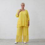 AKH Fashion Shirt 6862 Priya, Gelb