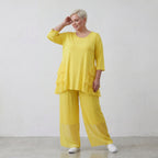 AKH Fashion Shirt 6862 Priya, Gelb