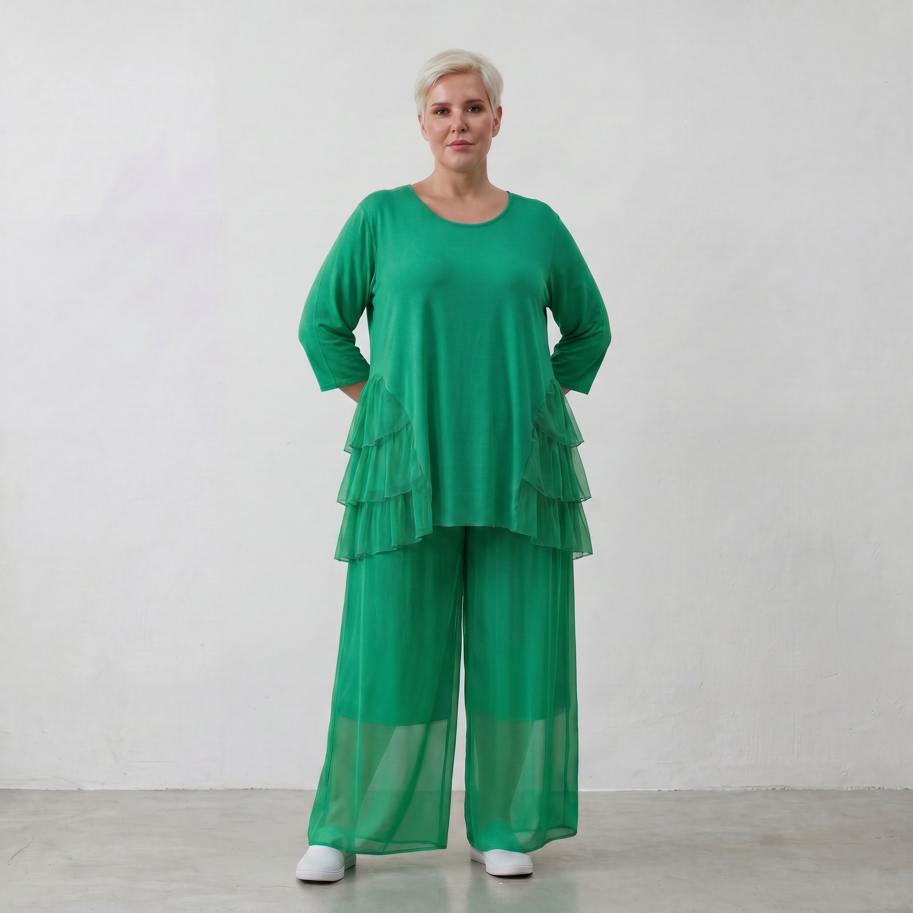 AKH Fashion Shirt 6862 Priya, Grün