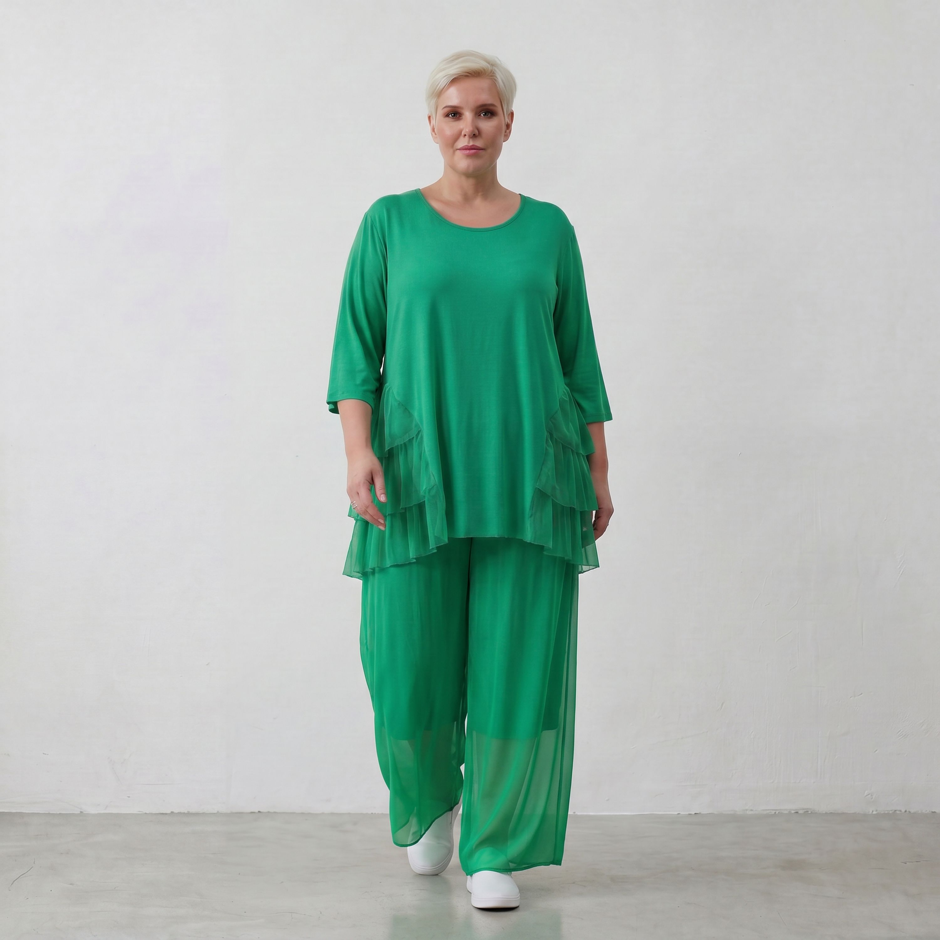 AKH Fashion Shirt 6862 Priya, Grün