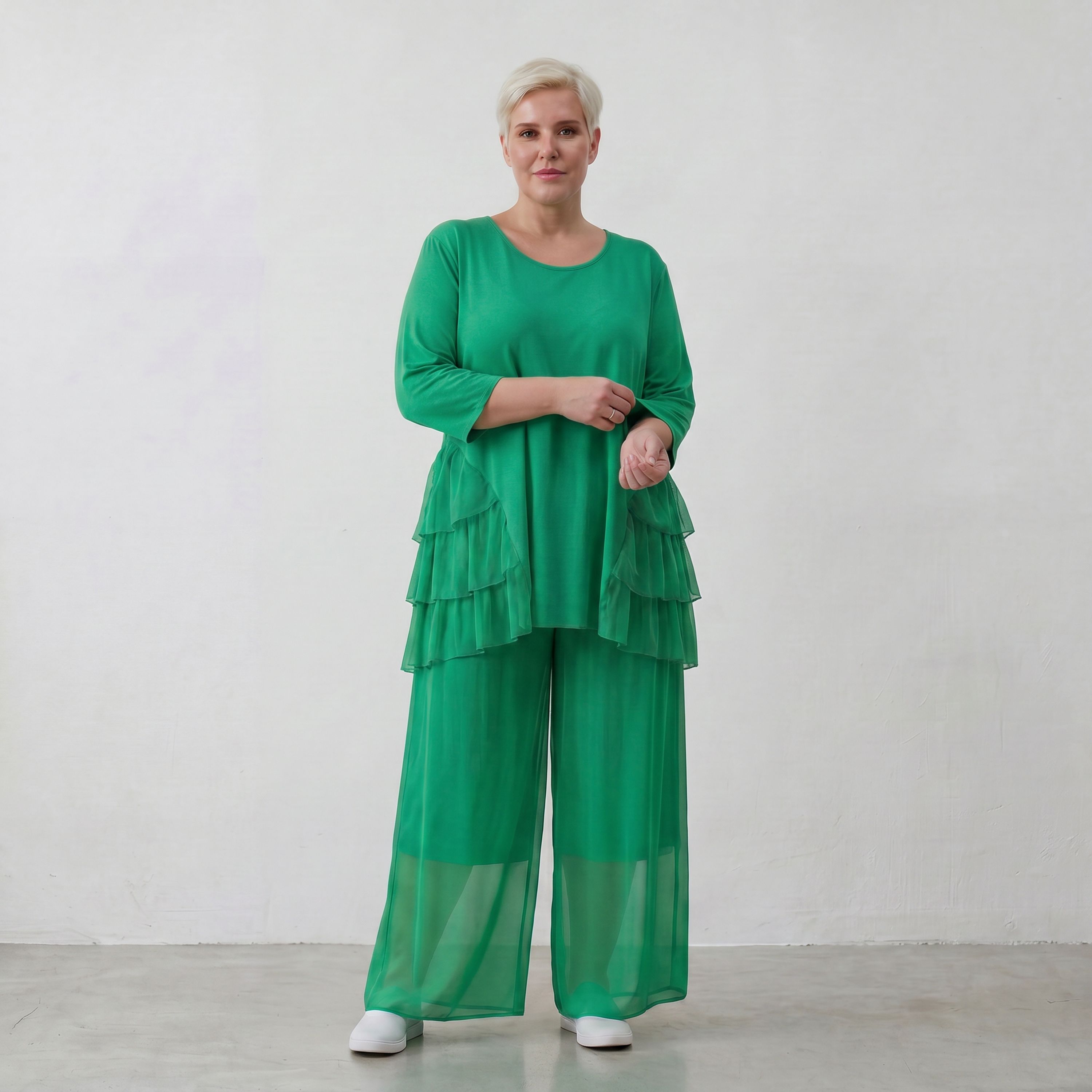 AKH Fashion Shirt 6862 Priya, Grün