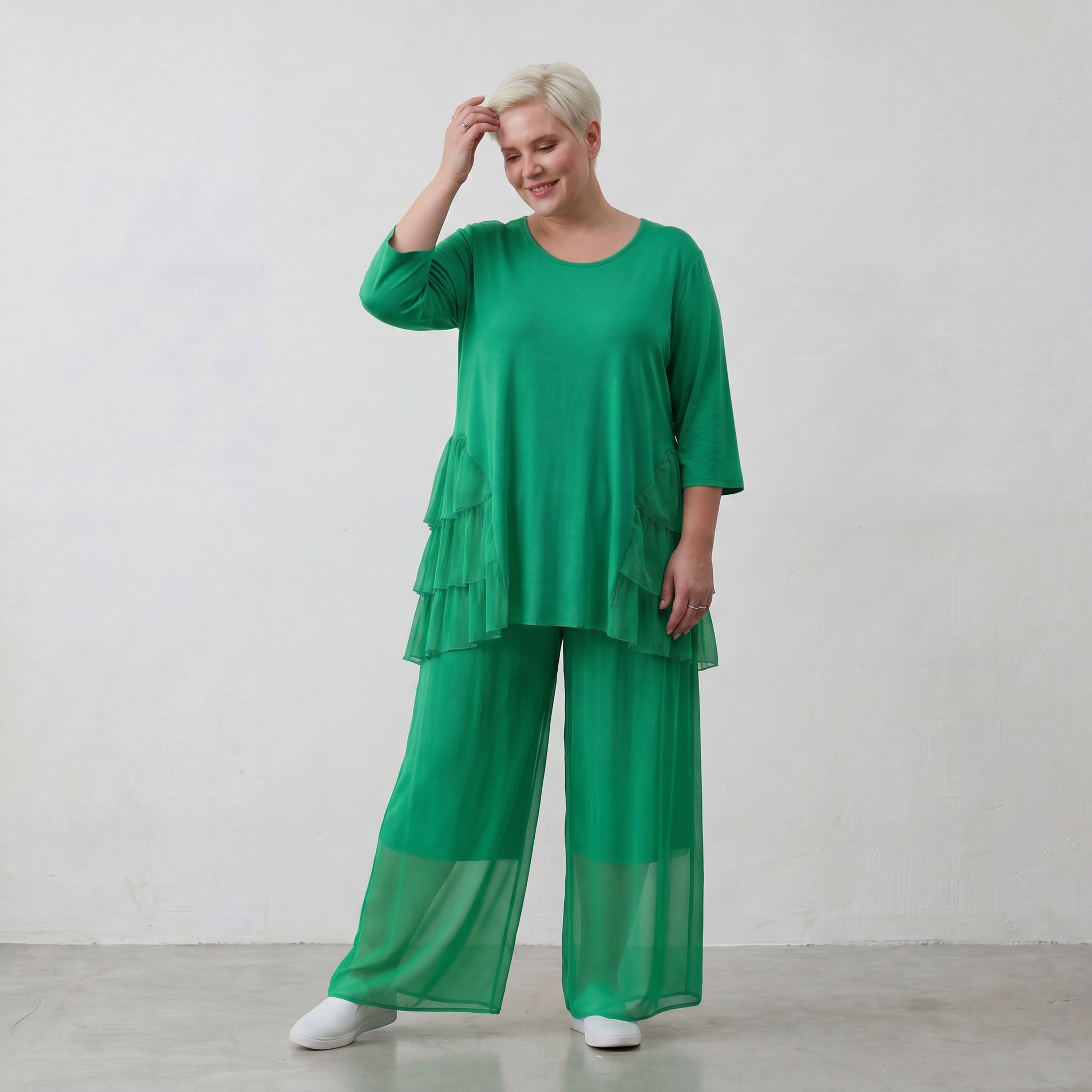AKH Fashion Shirt 6862 Priya, Grün