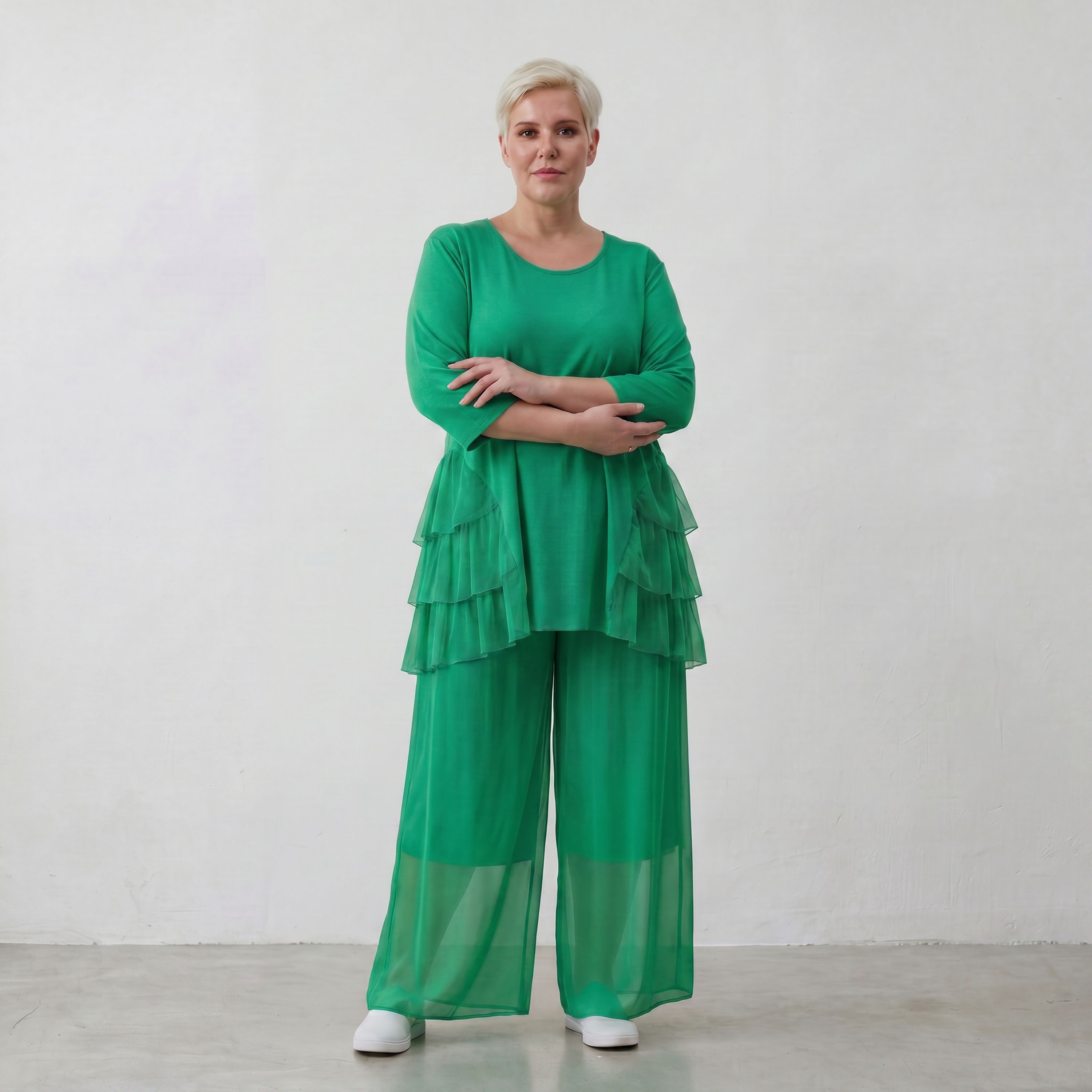 AKH Fashion Shirt 6862 Priya, Grün