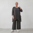 AKH Fashion Shirt 6862 Priya, Schwarz