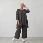 AKH Fashion Shirt 6862 Priya, Schwarz