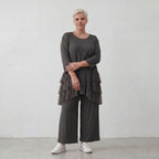 AKH Fashion Shirt 6862 Priya, Schwarz