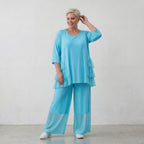 AKH Fashion 6862 Big Shirt, Turquoise