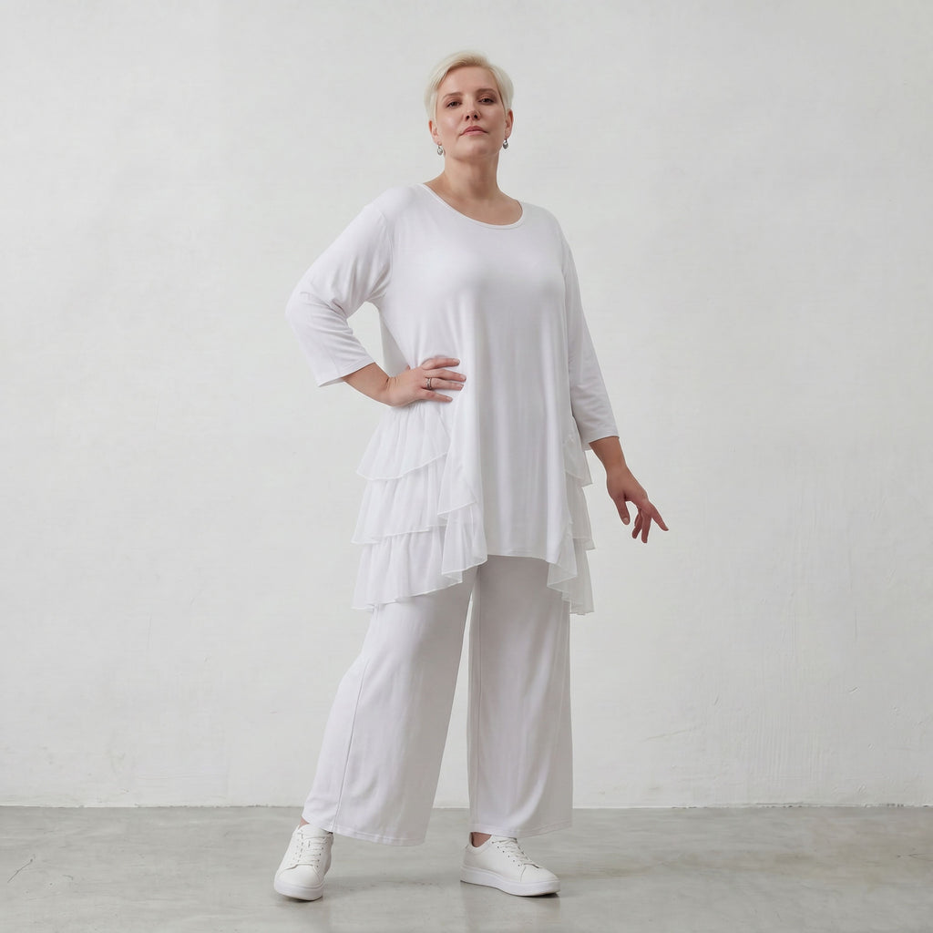 AKH Fashion Shirt 6862 Priya, Weiß