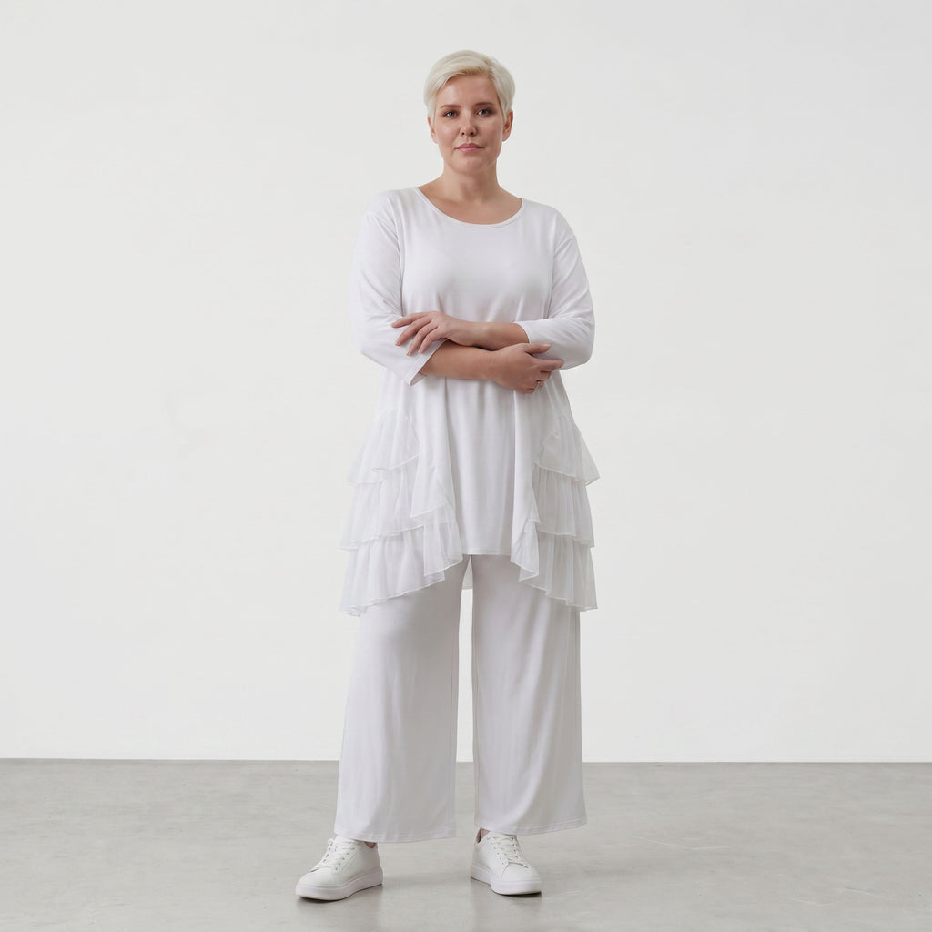 AKH Fashion Shirt 6862 Priya, Weiß