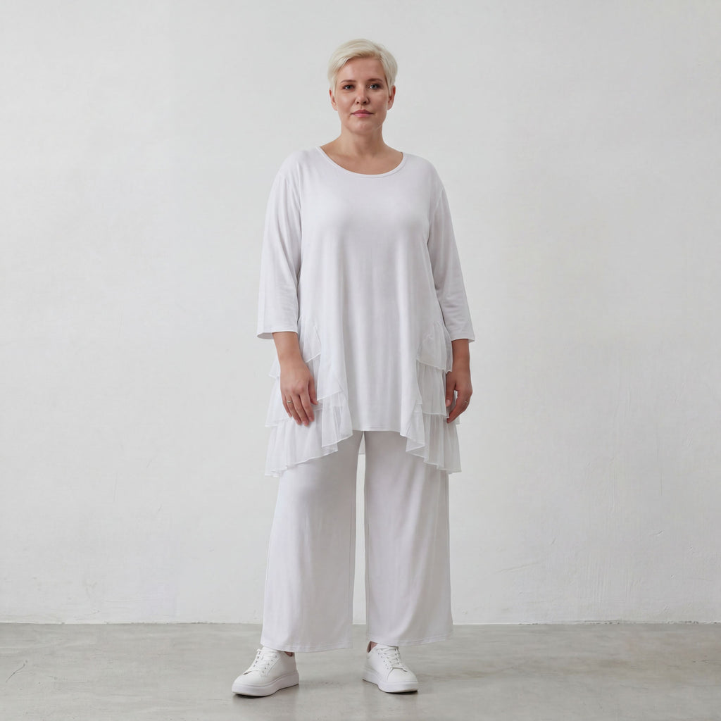 AKH Fashion Shirt 6862 Priya, Weiß