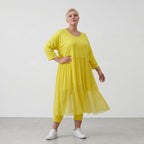 Robe AKH Fashion 7046, jaune