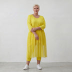 Robe AKH Fashion 7046, jaune