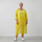 Robe AKH Fashion 7046, jaune