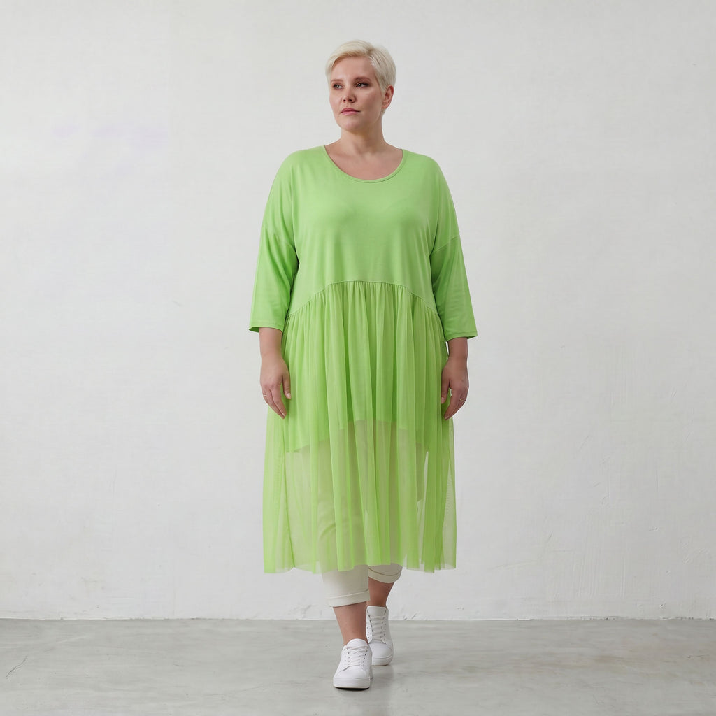 AKH Fashion Kleid 7046 Priya, Lime