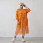 AKH Fashion Kleid 7046 Priya, Orange