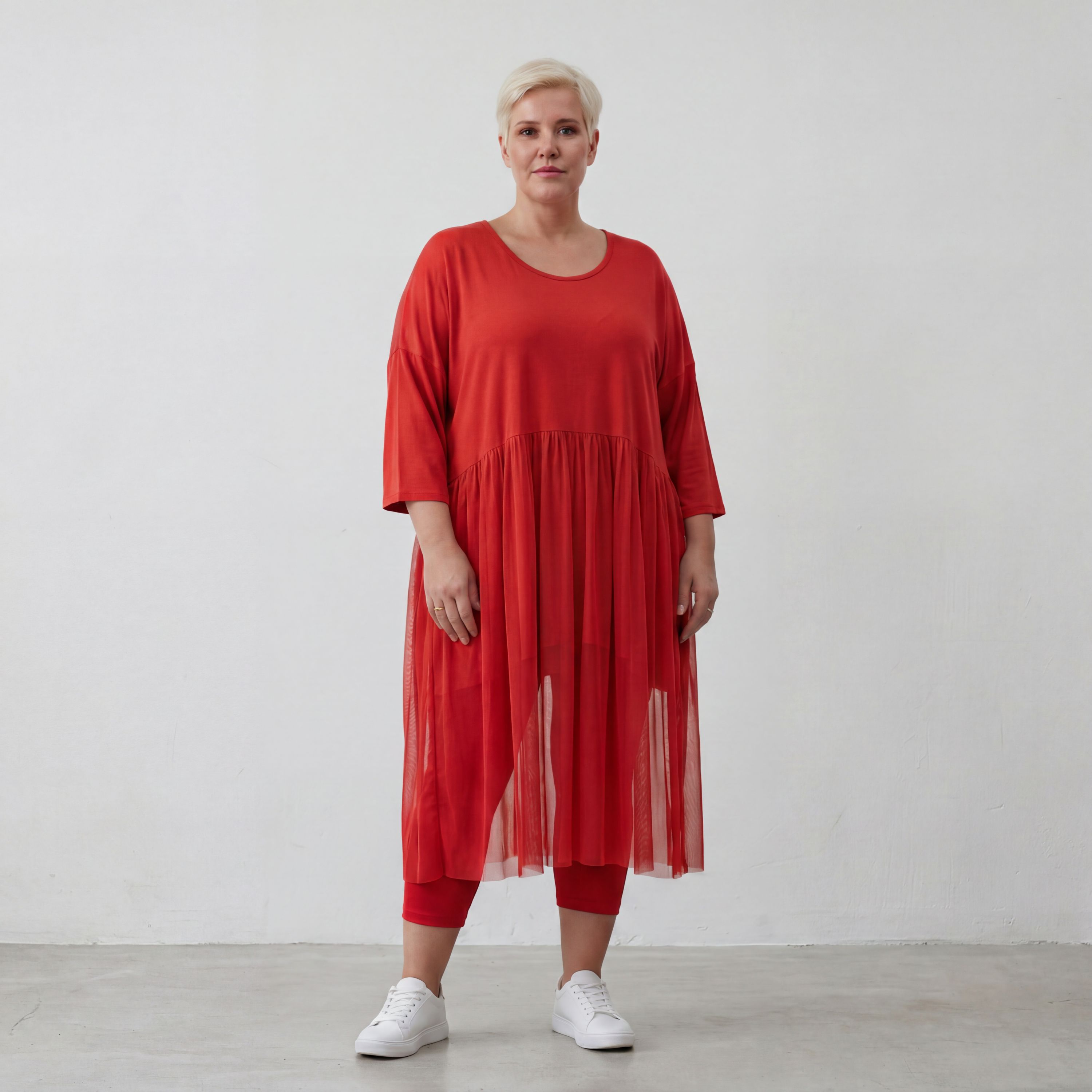AKH Fashion Kleid 7046 Priya, Rot