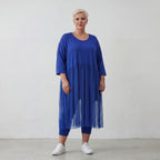 AKH Fashion Kleid 7046 Priya, Royalblau